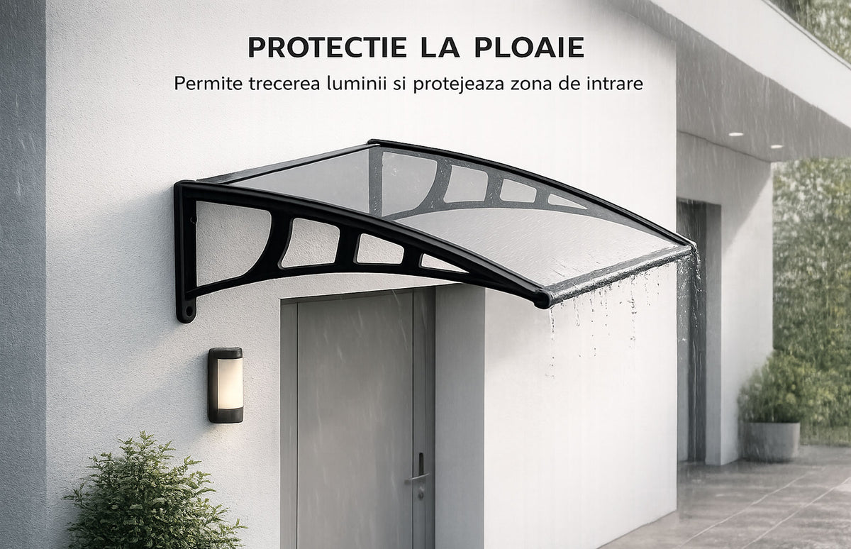 Copertina din plastic Lilly, Dimensiune  700 x 1200 mm, Culoare policarbonat: Transparent — imaginea 3