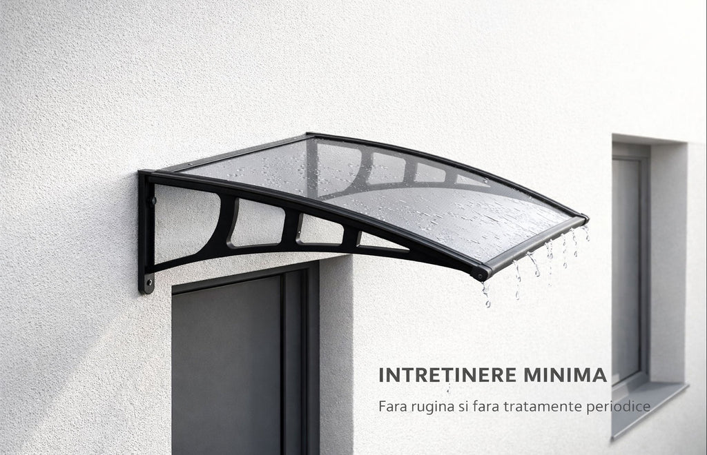 Copertina din plastic Lilly, Dimensiune  700 x 1200 mm, Culoare policarbonat: Transparent — imaginea 6
