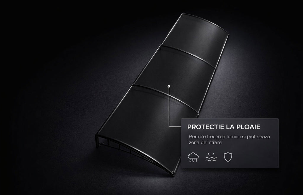 Copertina metalica cu plastic rigid, 1050x3600mm — imaginea 5