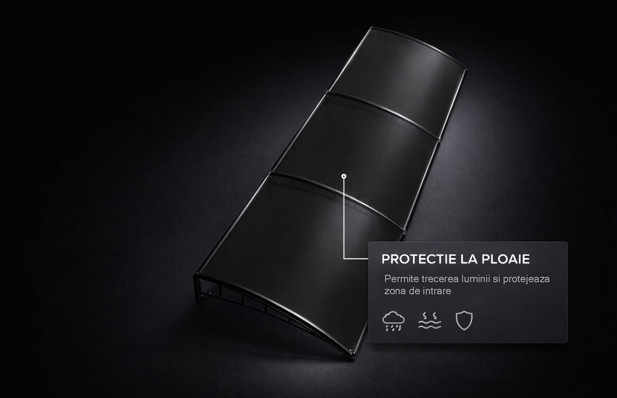 Copertina metalica cu plastic rigid, 1050x3600mm — imaginea 5