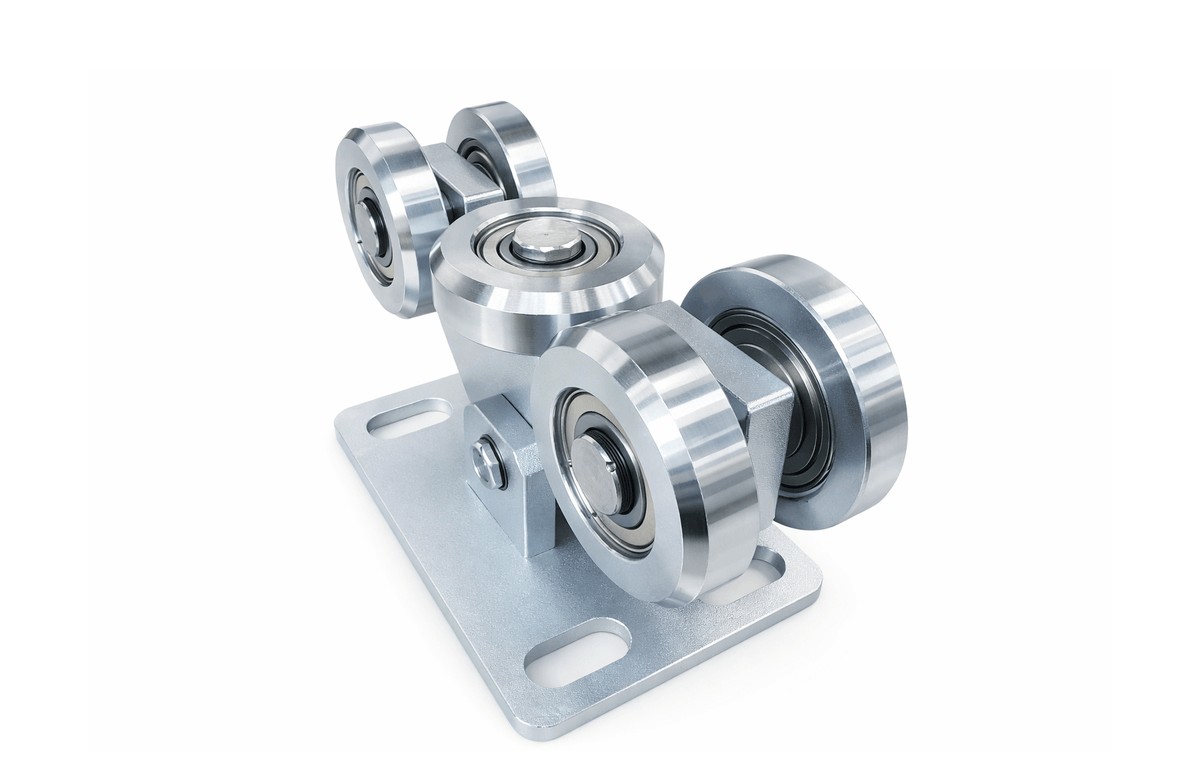 Kit poarta autoportanta D5, 8,6 metri sina, greutate sustinuta 600kg — imaginea 7