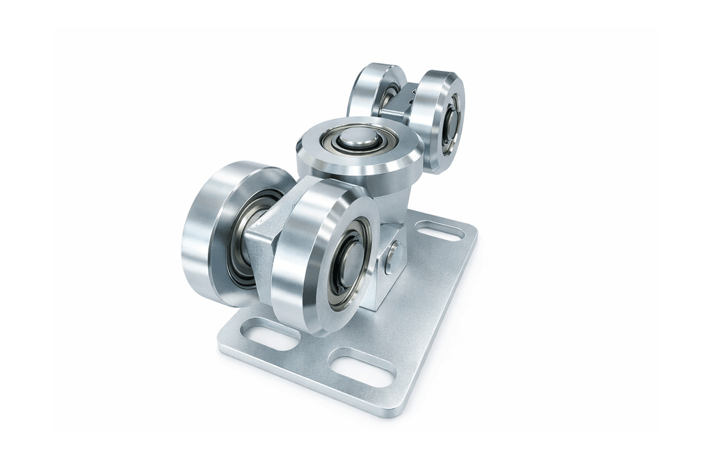 Kit poarta autoportanta D5, 8,6 metri sina, greutate sustinuta 600kg — imaginea 8