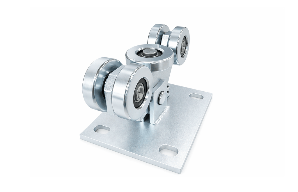Kit poarta autoportanta S5, 8,7 metri sina, greutate sustinuta 500kg — imaginea 8