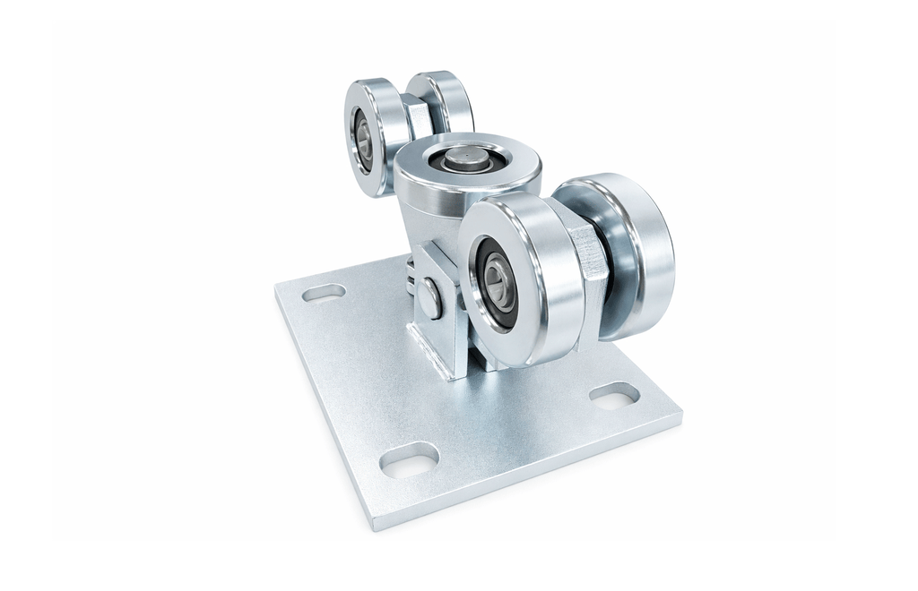 Kit poarta autoportanta S5, 8,7 metri sina, greutate sustinuta 500kg — imaginea 9