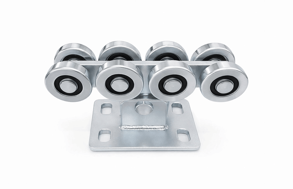 Kit poarta autoportanta XS8, 5.8 metri sina, greutate sustinuta 350kg — imaginea 9