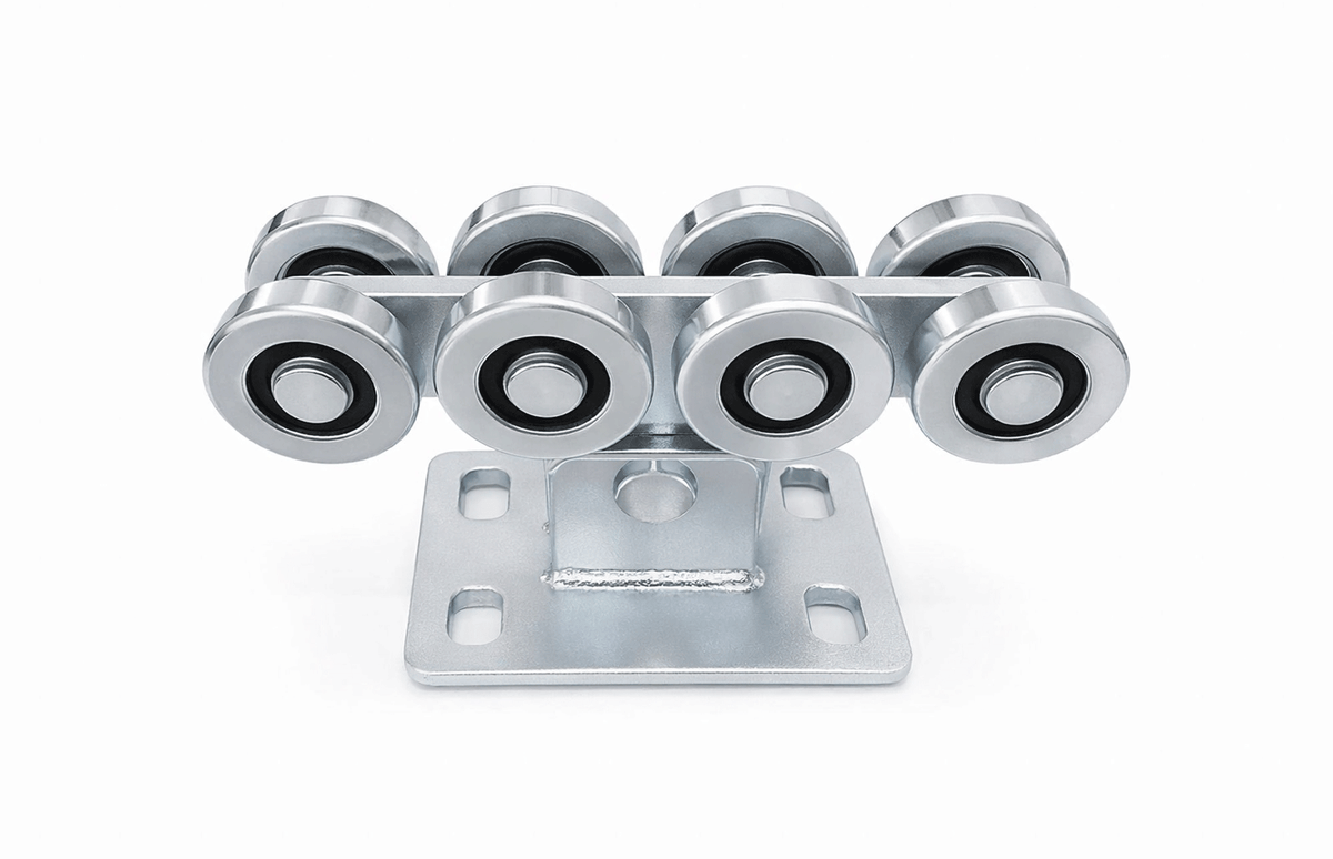 Kit poarta autoportanta XS8, 5.8 metri sina, greutate sustinuta 350kg — imaginea 9