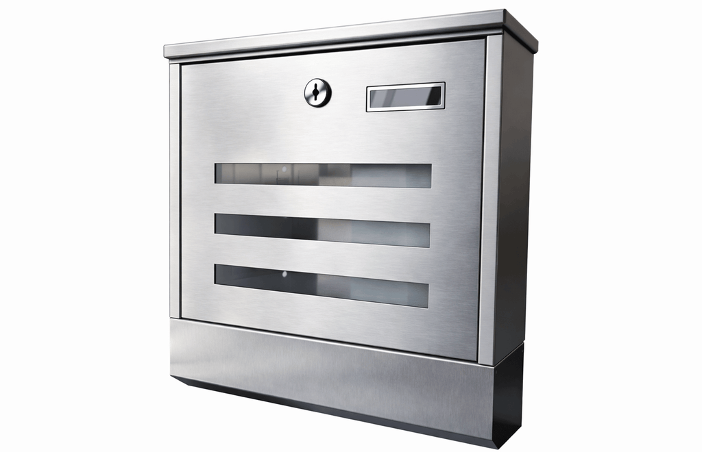 Cutie postala Inox, Design Modern, Calitate Premium — imaginea 1
