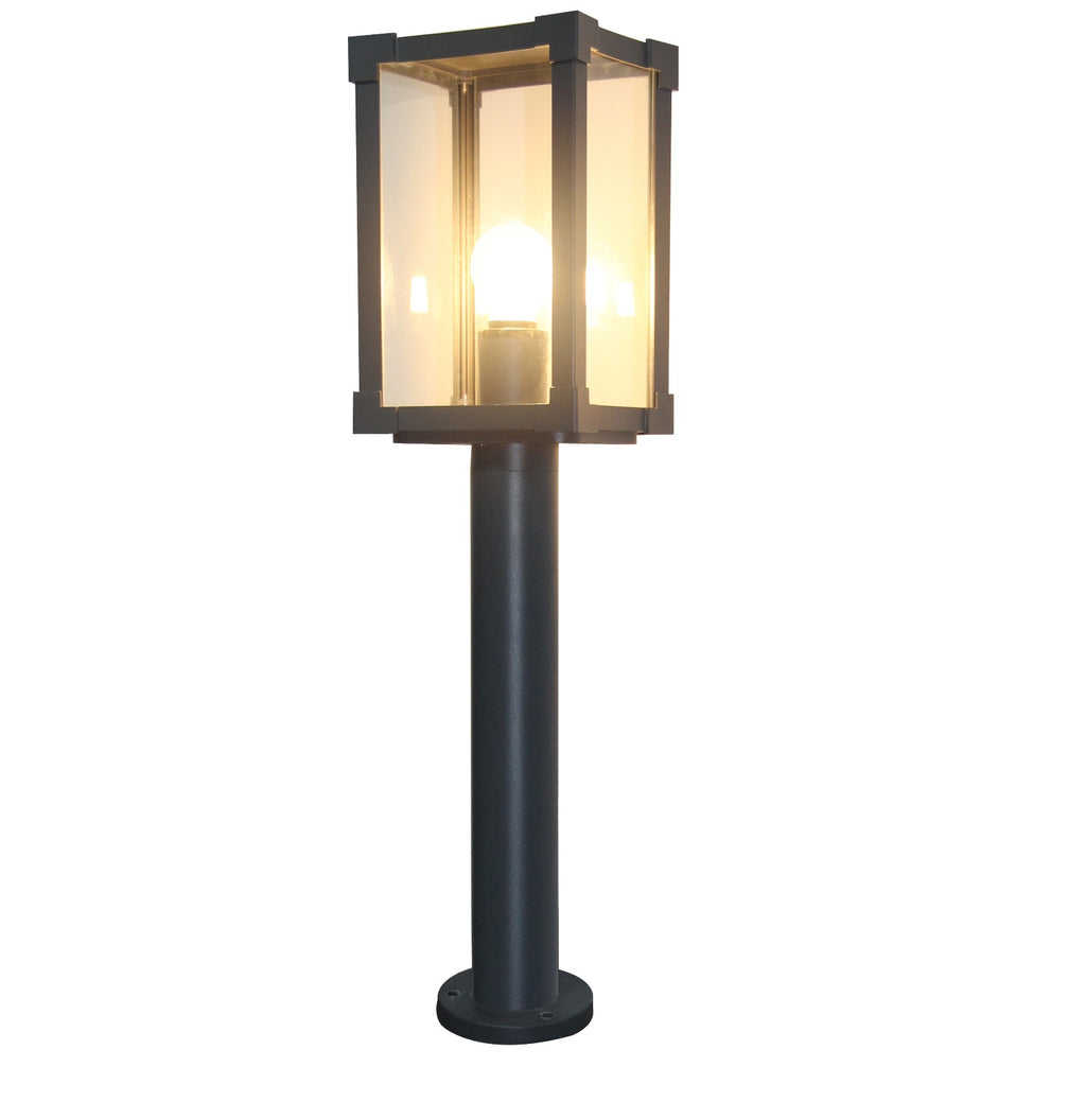 Stalp iluminat exterior AXIS, 1xE27,  aluminiu — imaginea 2