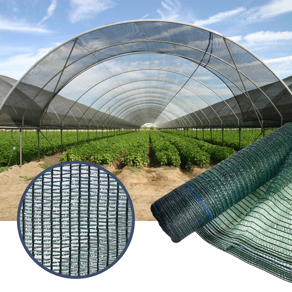 Plasa umbrire 1.5x50m, 35-40% grad de umbrire,  HDPE 35g/m², margine intarita cu gauri de prindere — imaginea 2