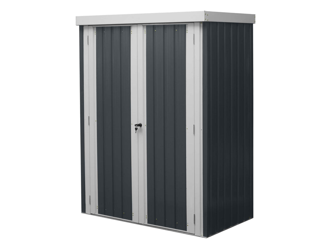 Magazie dulap depozitare gradina GoodBox, casuta depozitare unelte, Basic, Otel zincat — imaginea 1