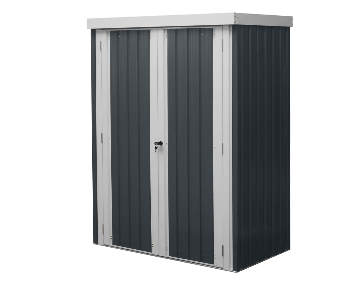 Magazie dulap depozitare gradina GoodBox, casuta depozitare unelte, Basic, Otel zincat — imaginea 1