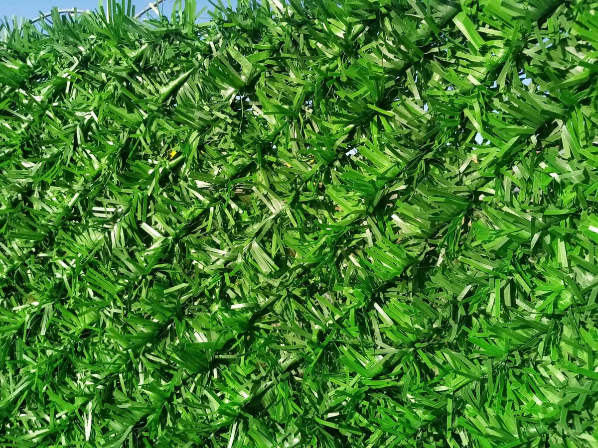 Plasa gard viu artificial, imitatie Gard Viu, plasa paravan verde, 1.2x10metri, Virtuoso — imaginea 3