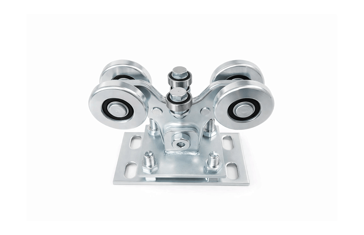 Kit poarta autoportanta D6, 9 metri sina, greutate sustinuta 600kg — imaginea 2