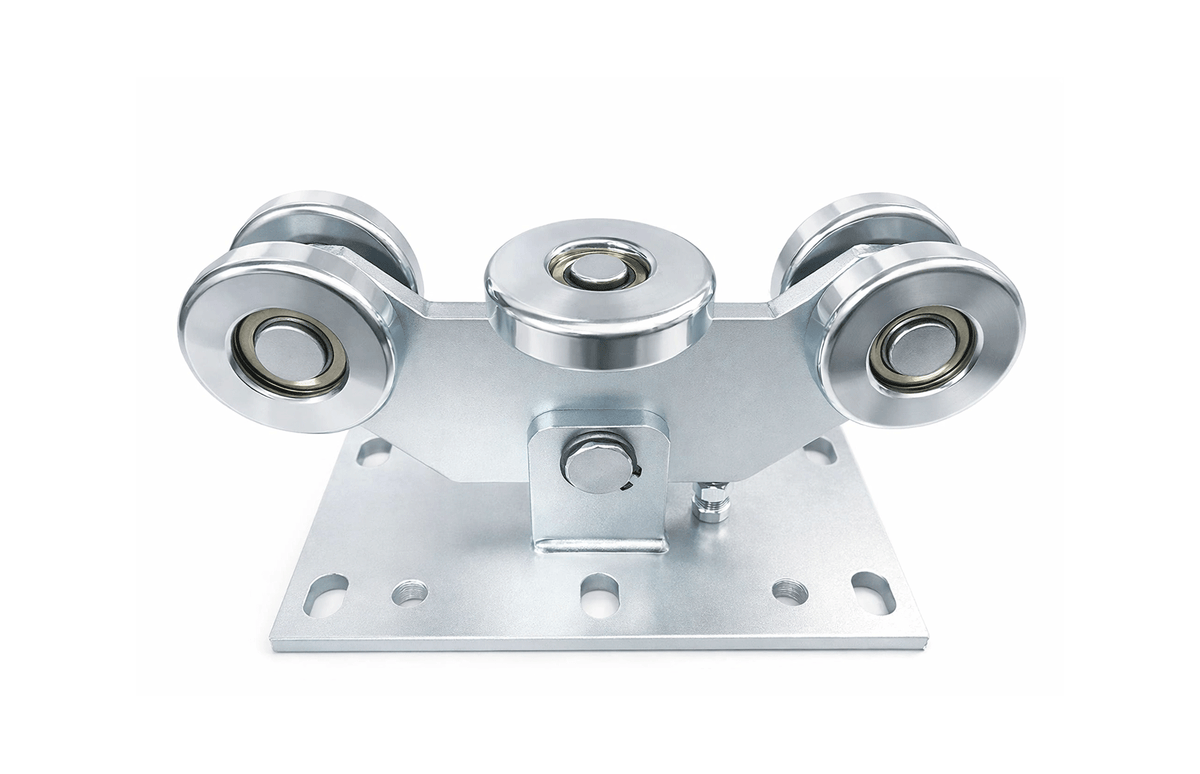 Kit poarta autoportanta M5, 11,6 metri sina, greutate sustinuta 800kg — imaginea 7