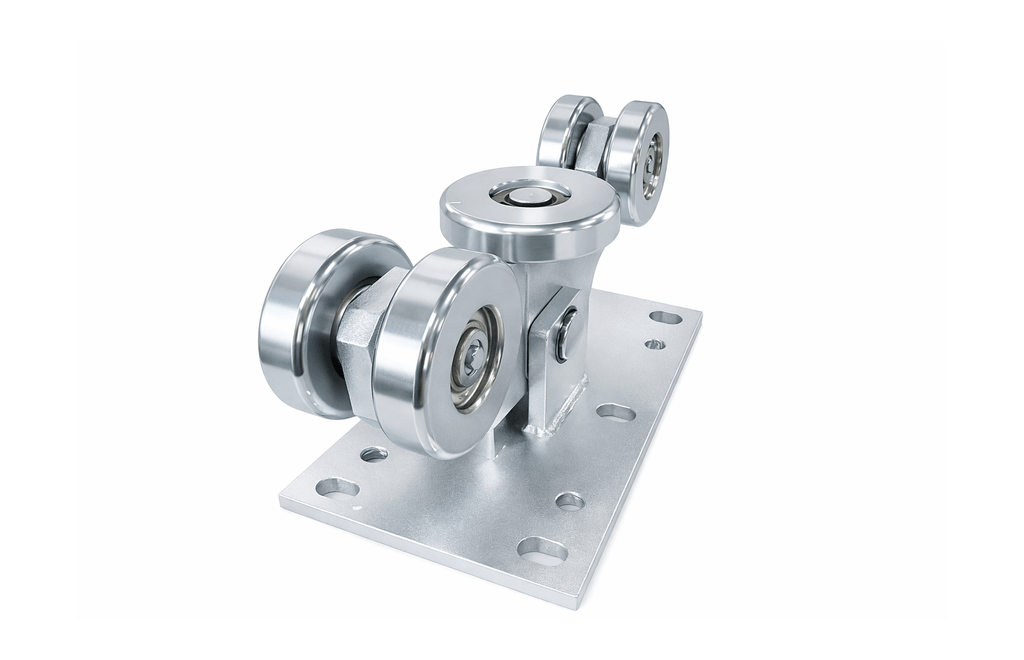 Kit poarta autoportanta M5, 11,6 metri sina, greutate sustinuta 800kg — imaginea 8