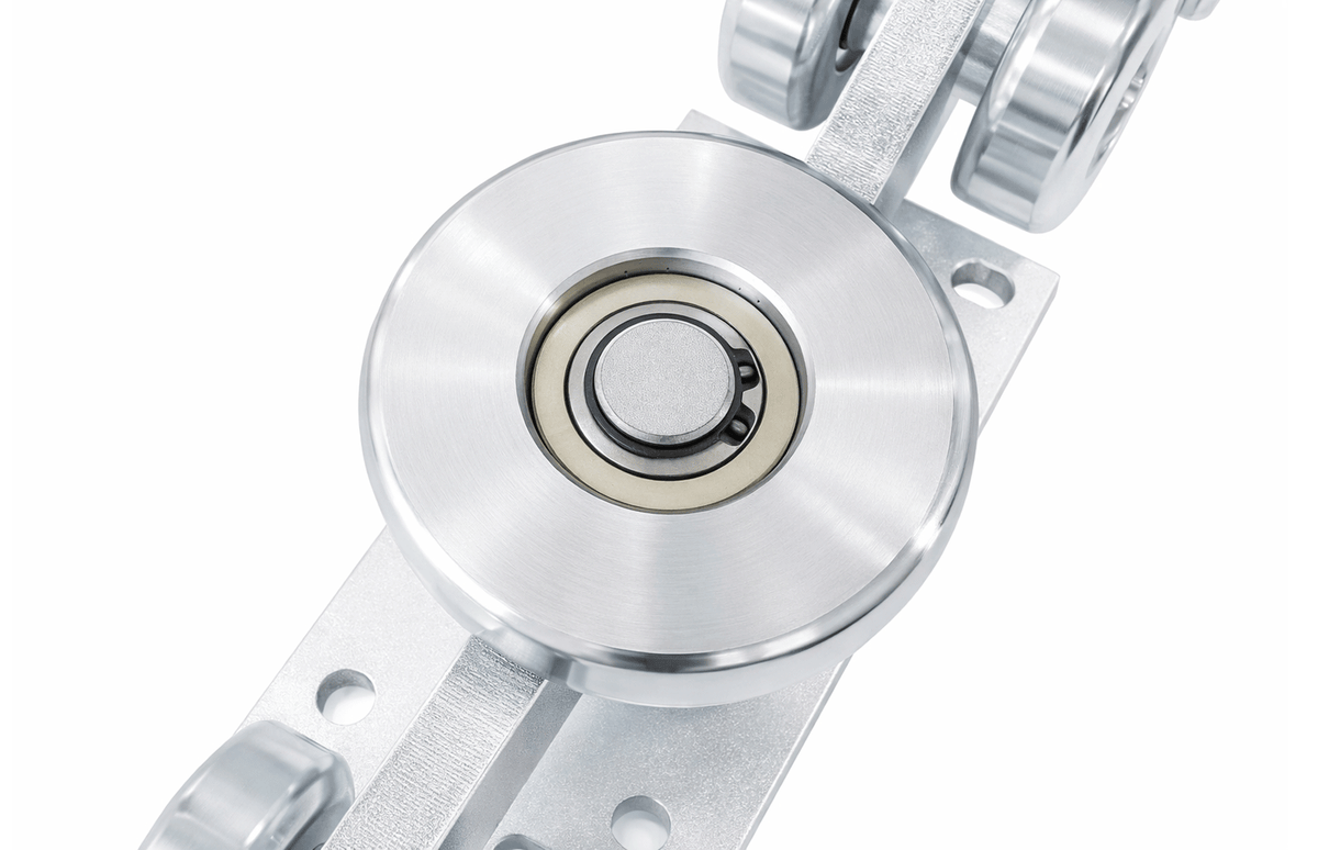 Kit poarta autoportanta M5, 11,6 metri sina, greutate sustinuta 800kg — imaginea 11