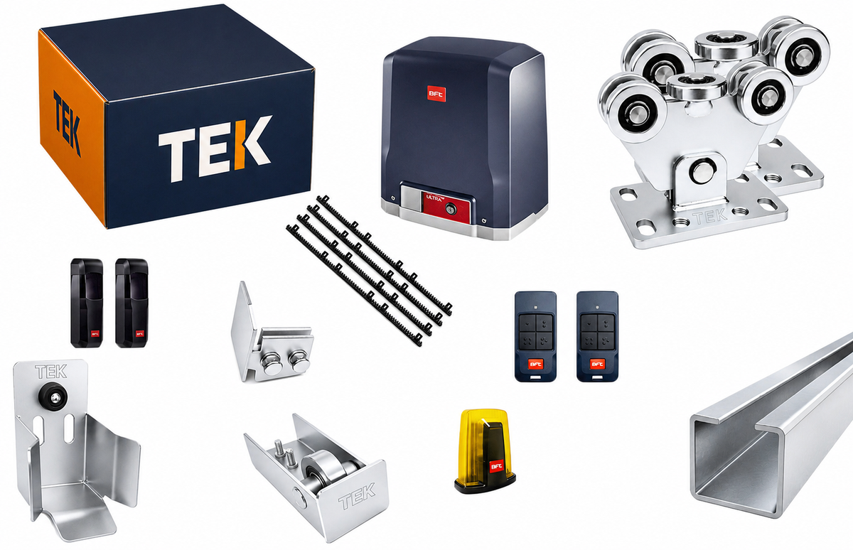 Kit poarta autoportanta XS5 MAX, 5.8 metri sina, greutate sustinuta 350kg — imaginea 1