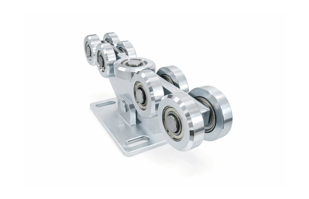 Kit poarta autoportanta D9, 11,6 metri sina, greutate sustinuta 700kg — imaginea 9