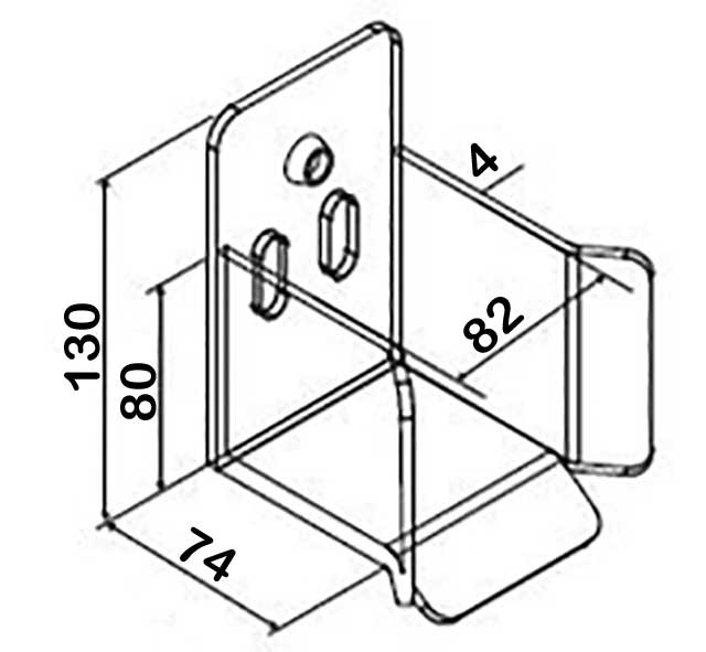 Kit poarta autoportanta D5, 8,6 metri sina, greutate sustinuta 600kg — imaginea 28