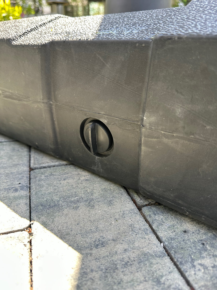 Umbrela de soare 3x3m pentru terasa si gradina, aluminiu, pliabila,cu iluminare LED, culoare gri antracit, include suport de plastic — imaginea 9