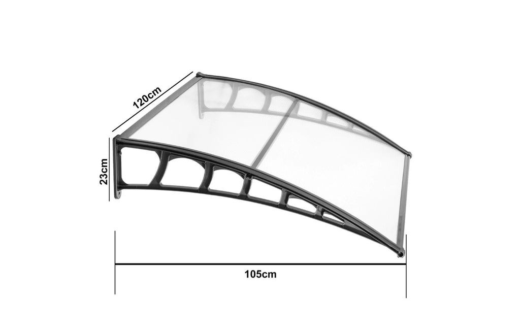 Copertina din plastic ranforsata, 1050x1200mm, gri antracit, model Daisy — imaginea 5