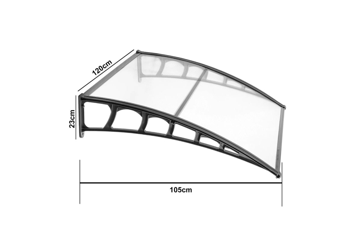 Copertina din plastic ranforsata, 1050x1200mm, gri antracit, model Daisy — imaginea 5