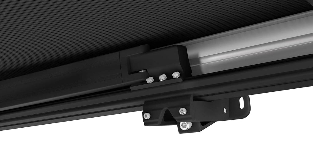 Marchiză/Copertină retractabilă PREMIUM, manuală cu braț articulat 3x2,5 m poliester dungi, aluminiu — imaginea 3