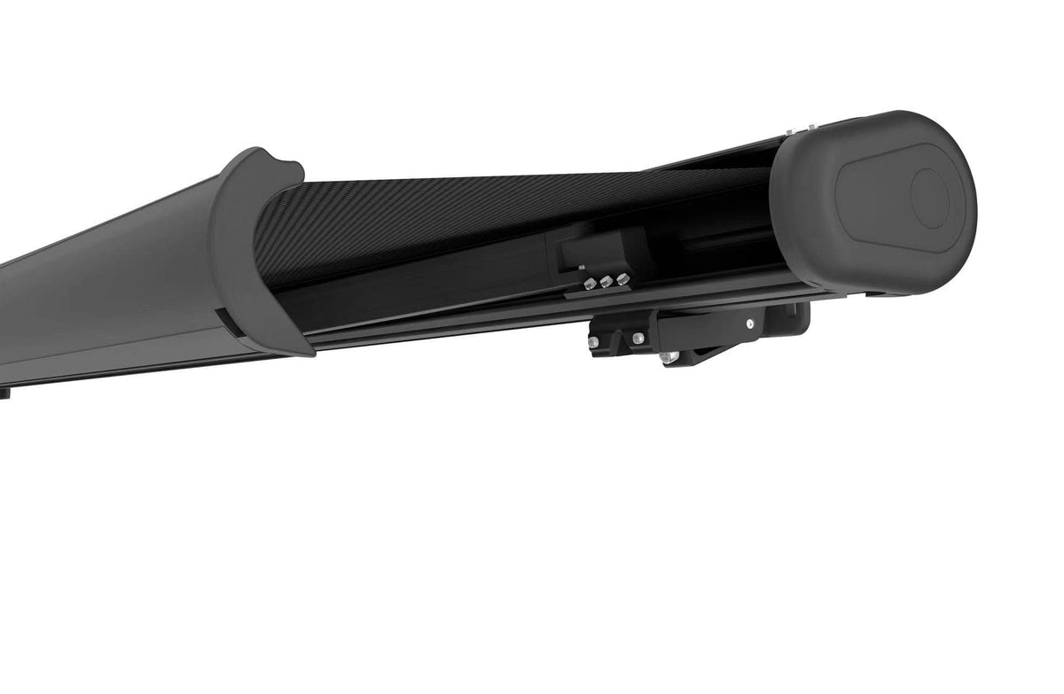 Marchiză/Copertină retractabilă PREMIUM, manuală cu braț articulat 3x2,5 m poliester dungi, aluminiu — imaginea 5