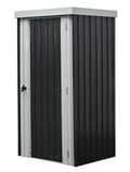 Magazie dulap depozitare gradina GoodBox Small, casuta depozitare unelte, Basic, Otel zincat — imaginea 1