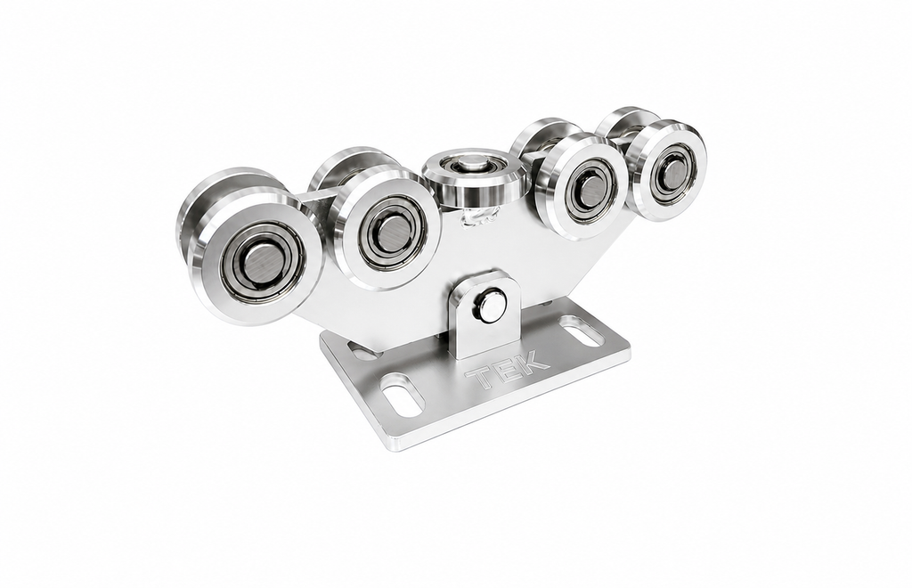Kit poarta autoportanta D9, 11,6 metri sina, greutate sustinuta 700kg — imaginea 2