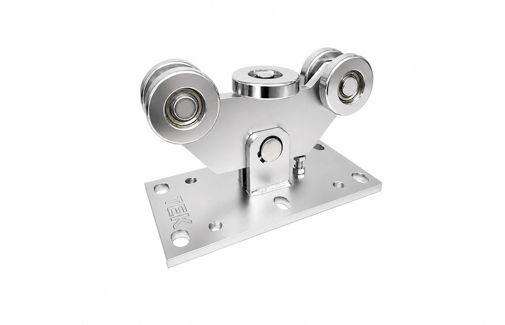 Kit poarta autoportanta M5, 11,6 metri sina, greutate sustinuta 800kg — imaginea 2