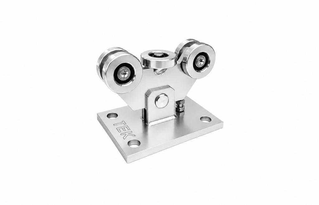 Kit poarta autoportanta S5, 8,7 metri sina, greutate sustinuta 500kg — imaginea 2