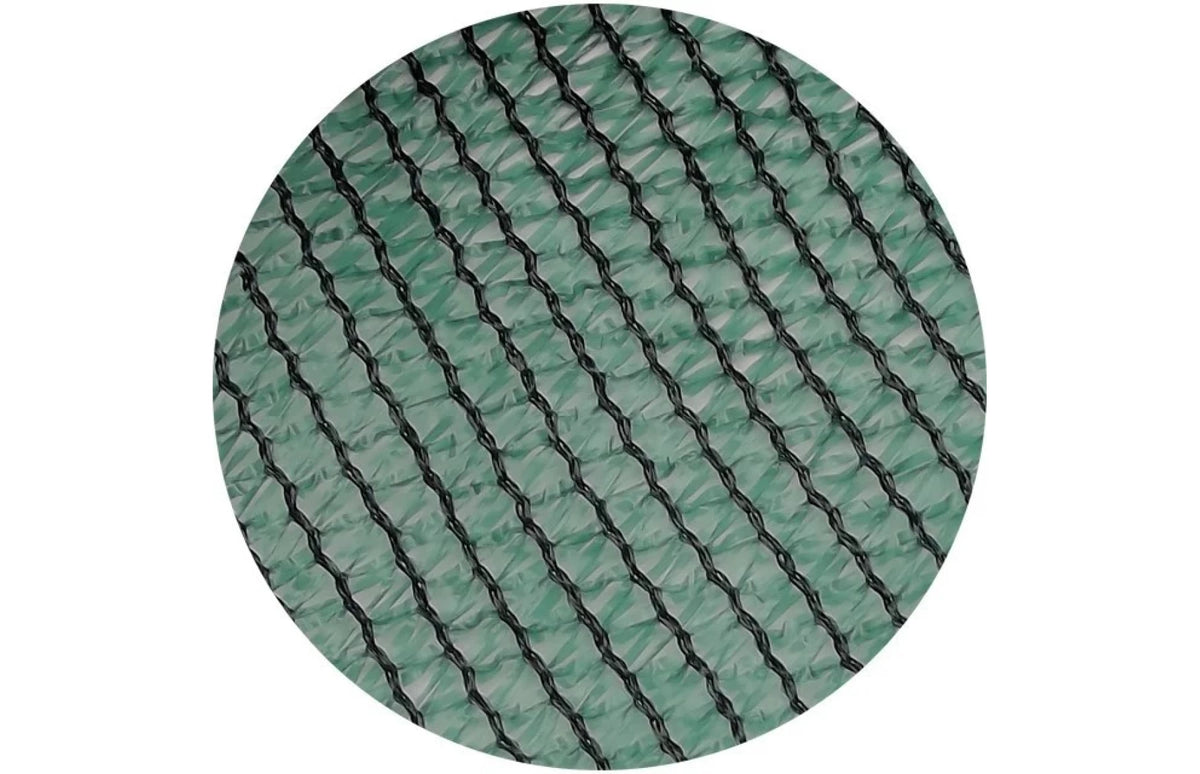 Plasa umbrire 1.5x25m, 75 - 85% grad de umbrire, HDPE 80g/m², margine intarita cu gauri de prindere — imaginea 4