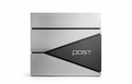 Cutie postala otel zincat, Design Modern, Gri antracit, Argintiu si Negru — imaginea 1