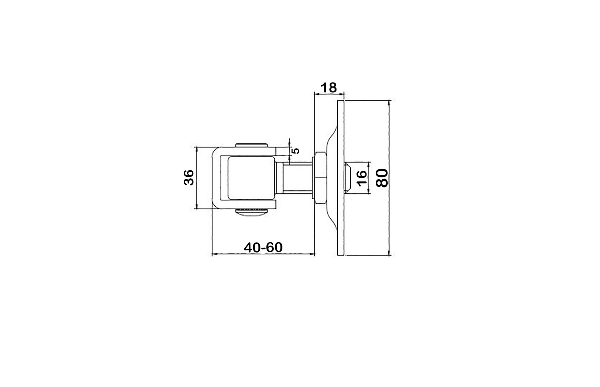 Kit poarta batanta REG2, greutate sustinuta 65kg pe brat — imaginea 12