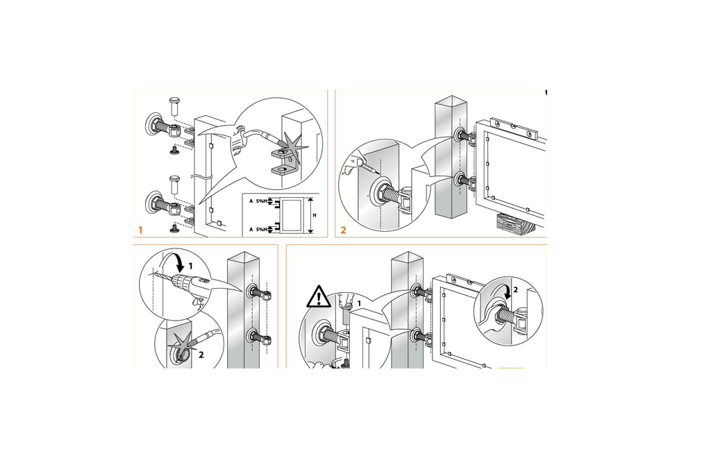 Kit poarta batanta REG2, greutate sustinuta 65kg pe brat — imaginea 11