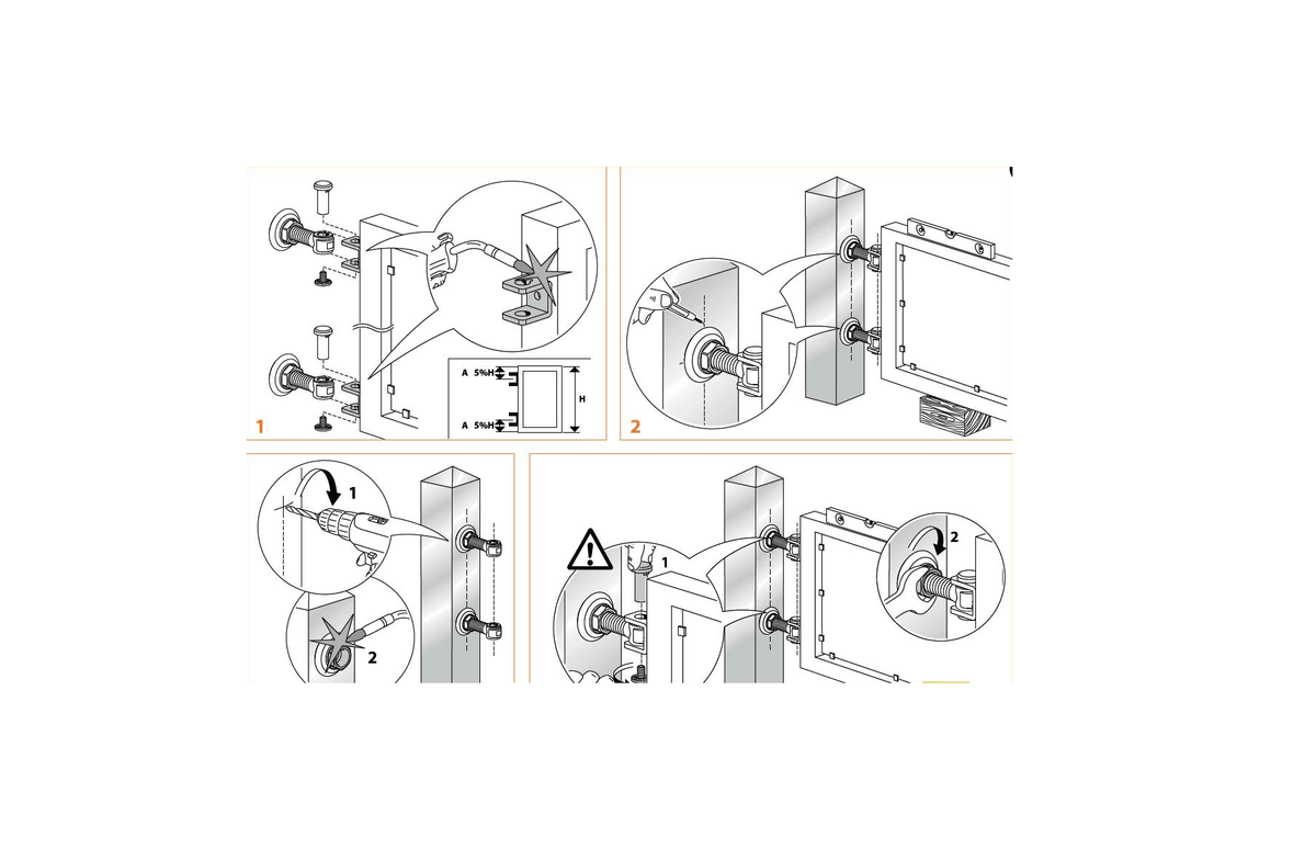 Kit poarta batanta REG2, greutate sustinuta 65kg pe brat — imaginea 11