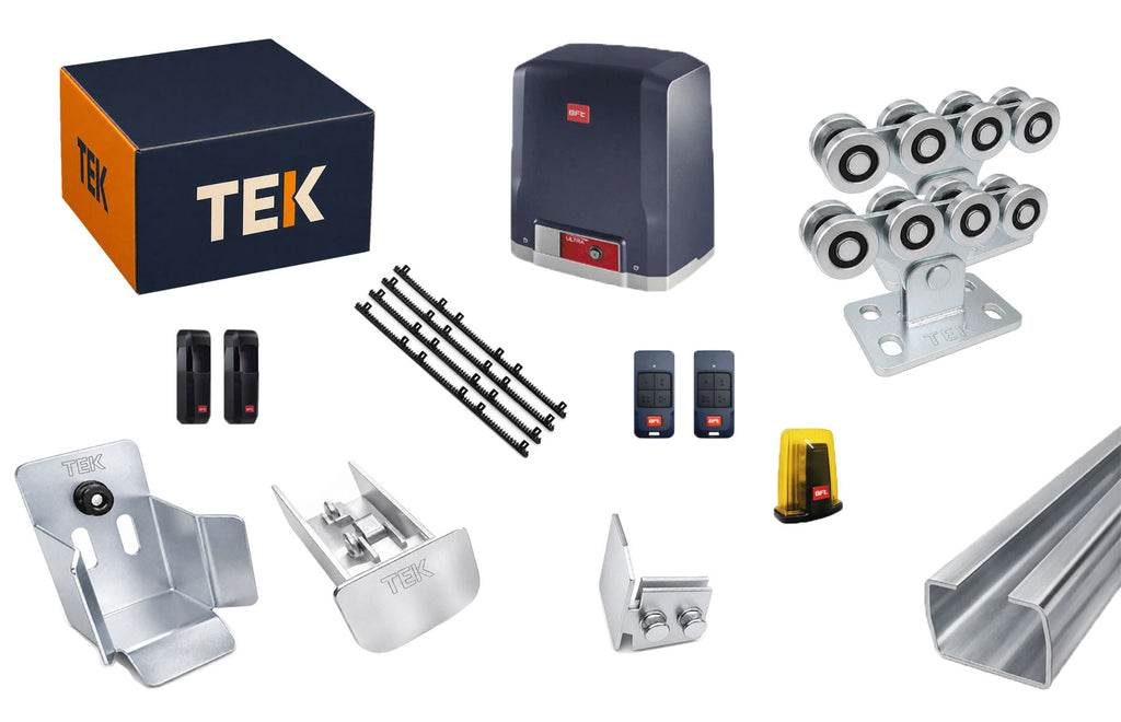 Kit poarta autoportanta XS8 MAX, 5.8 metri sina, greutate sustinuta 350kg — imaginea 1